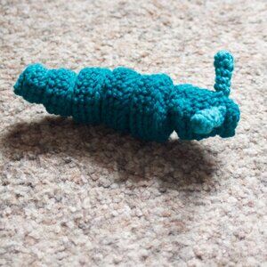 Crocheted Fidget Slug Amigurumi